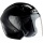 Casque moto Jet IS-33 Uni Noir
